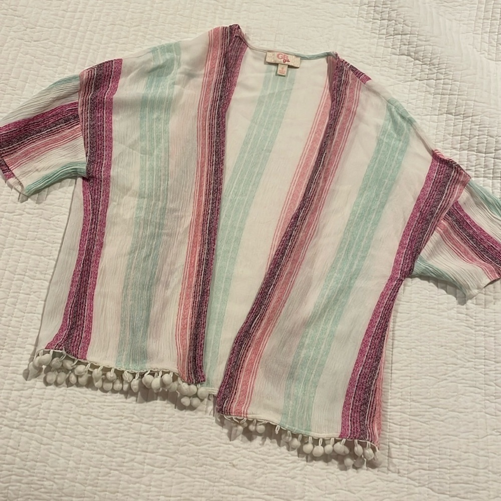 GB Girl’s Striped Kimono ❤️💗